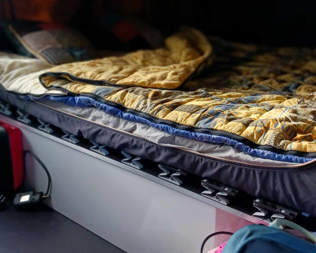 camping car matelas